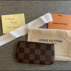 LV Damier Ebene Key Cles Brand New!